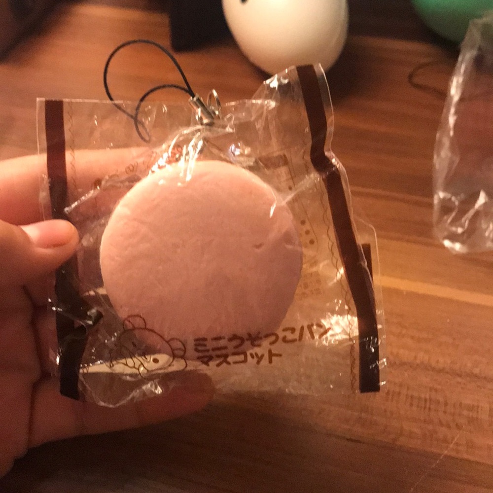 Rillikuma macaroon pink squishy 🌸🌸🌸